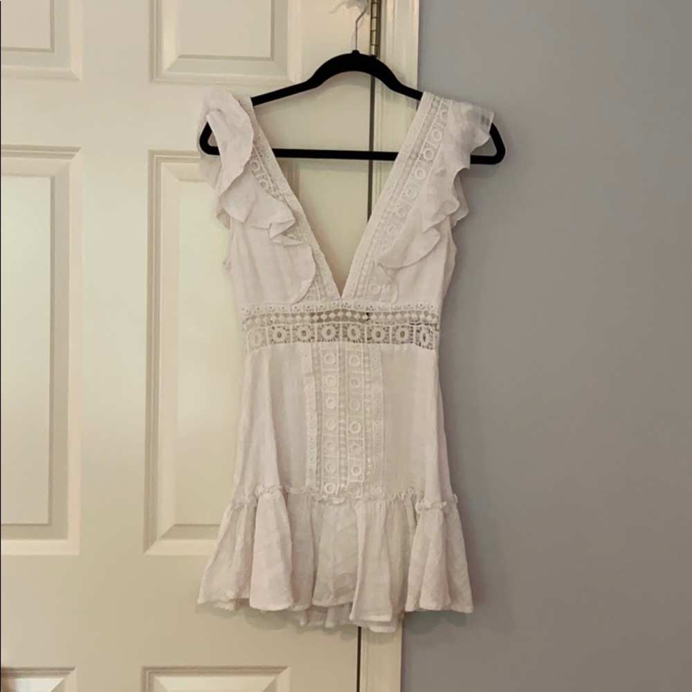 White summer dress